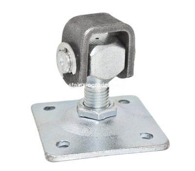 zawias regulowany M-16 z podstawą 75x75x4 -1szt.