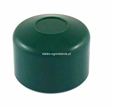 Nasadka zew. na rurę fi-60,3 zielona -50szt.
