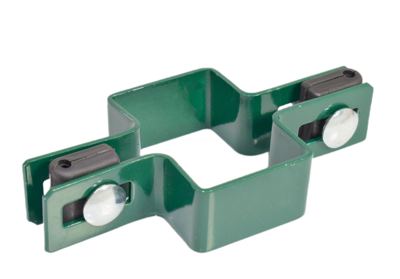obejma pośrednia 40x60 ral 6005 + dystans fi-3 + śruba -1kpl.