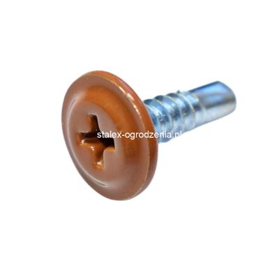 wkręt samowiercący 4,2x16 ral 8003 ph2 -100szt.