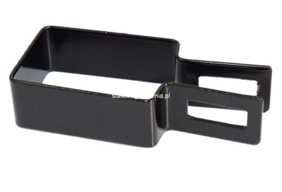 obejma końcowa 60x40 ral 9005 ODWROTNA !!! -1szt.