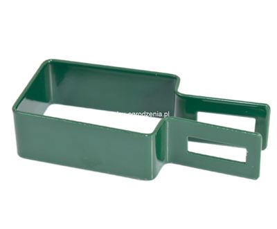 obejma końcowa 60x40 ral 6005 ODWROTNA !!! -1szt.