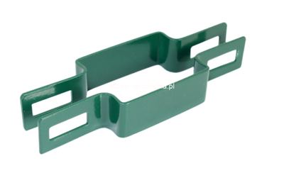 obejma pośrednia 60x40 ral 6005 ODWROTNA !!!  -1szt.