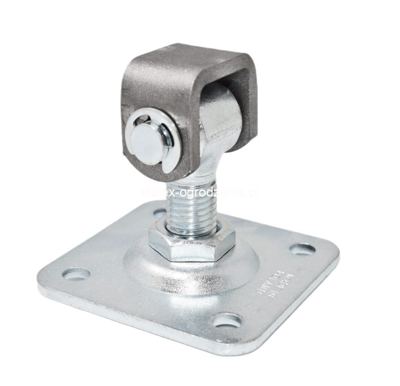 16.002 zawias regulowany M-16 z podstawą 75x75x4 -1szt.