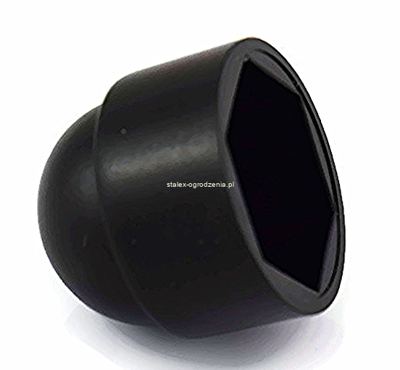 Maskownica śruby nakrętki M-12 500 szt - czarna