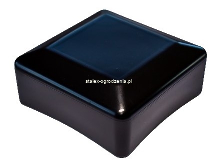 Nasadka zew. na profil 50x50 czarna -1szt.