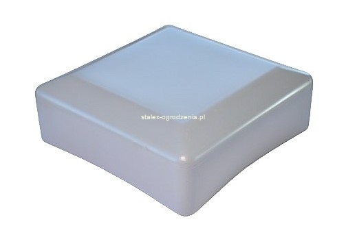 Nasadka zew. na profil 100x100 szara -50szt.