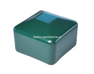 Nasadka zew. na profil 20x20 zielona -500szt.