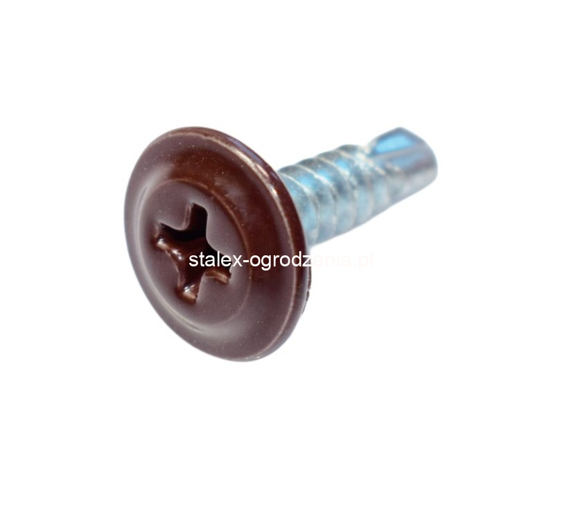 wkręt samowiercący 4,2x16 ral 8017 ph2 -100szt.